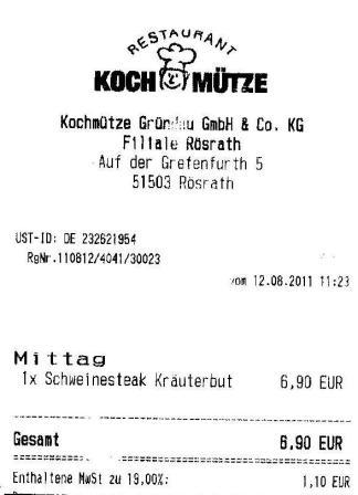 hrmi Hffner Kochmtze Restaurant